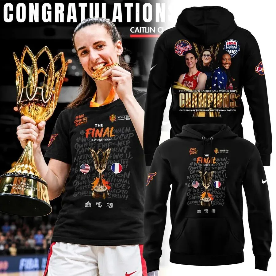 2026 FIBA Women's Basketball World Cup Champions Women's Shirt - Limited Edition Indiana Fever