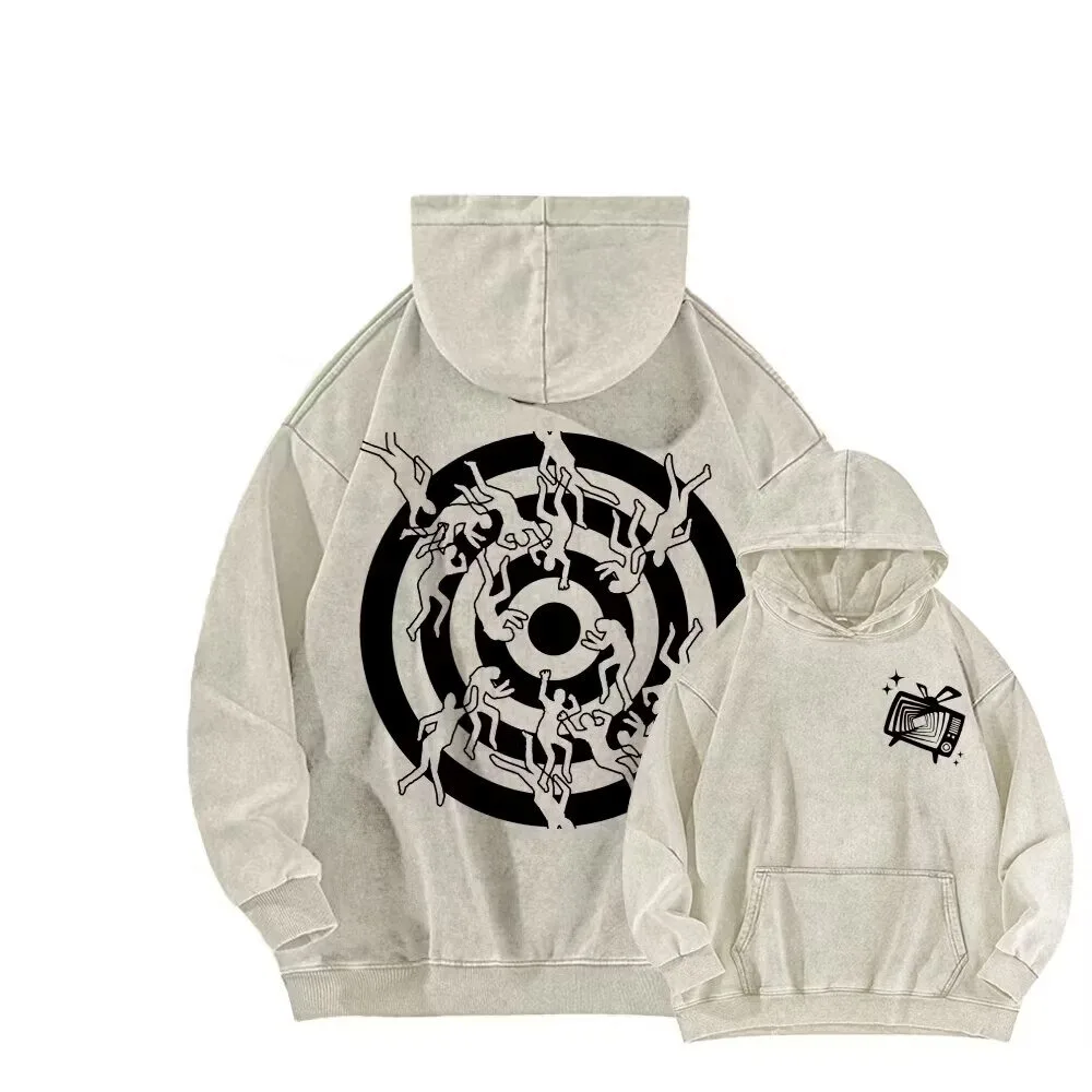 Persona 5 Royal Video Game Anime Target Logo Washed Hoodie