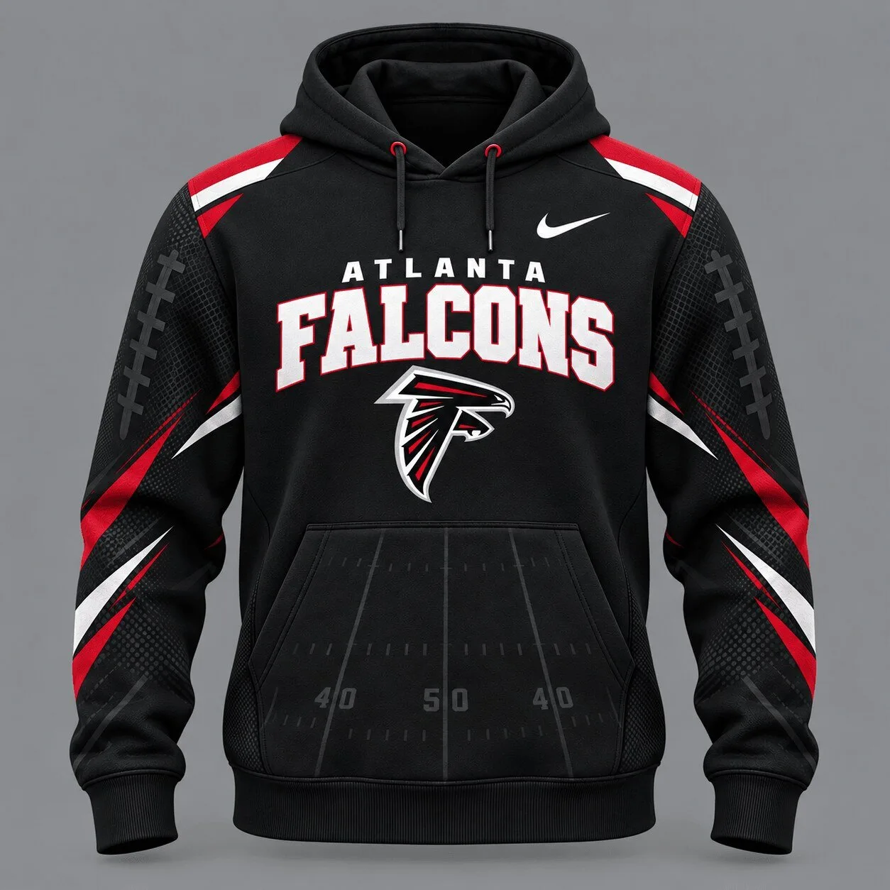 Atlanta Falcons National Football League Game Day Black Hoodie 1 Atlanta Falcons National Football League Game Day Black Hoodie