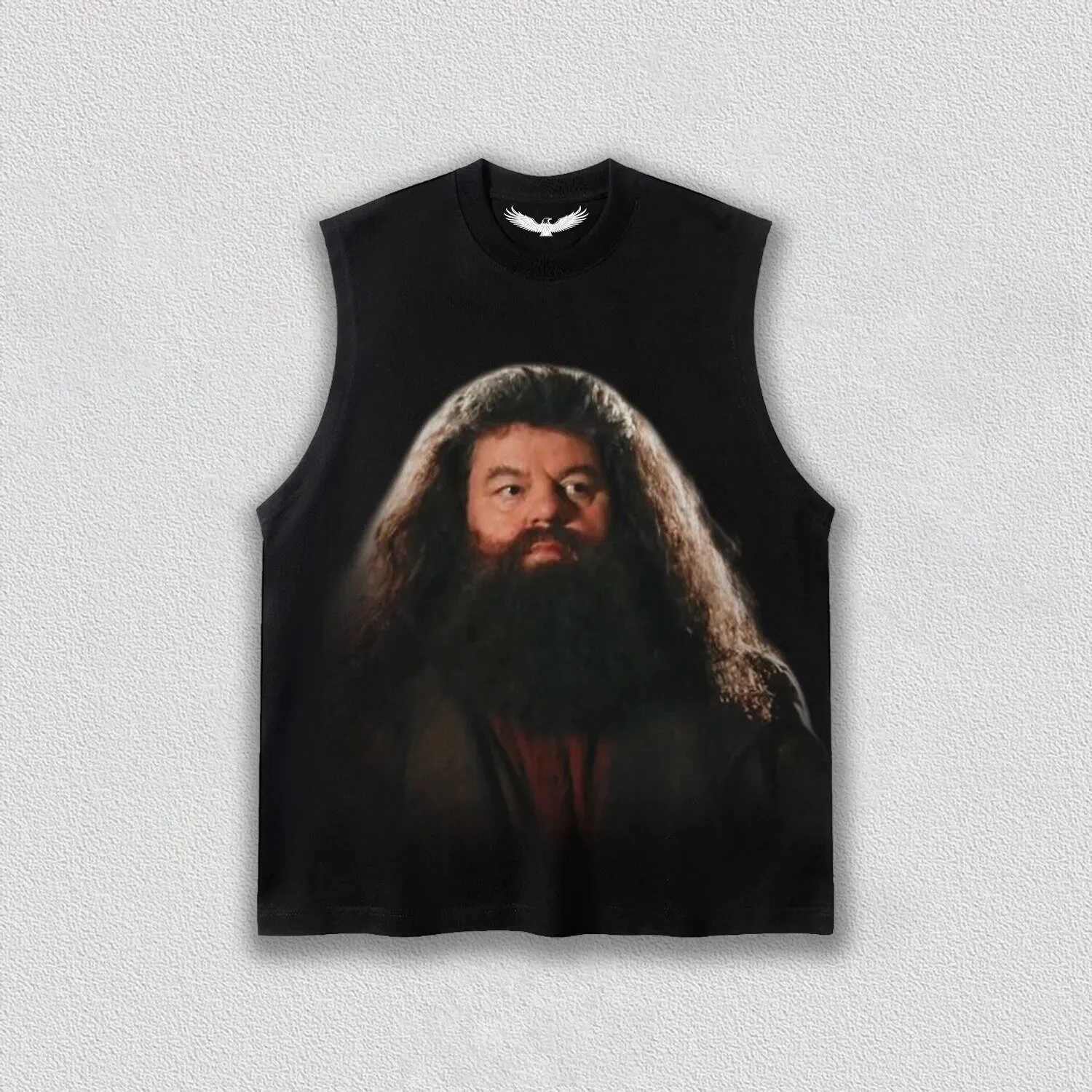 Rubeus Hagrid Harry Potter Movie Character Portrait Tank Top