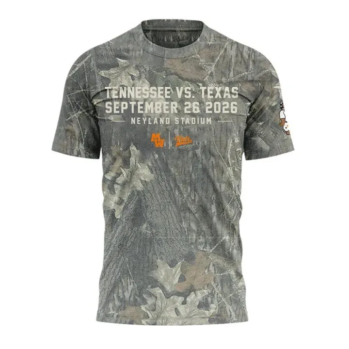 Morgan Wallen Tennessee Volunteers Texas Football Game Camouflage T-Shirt
