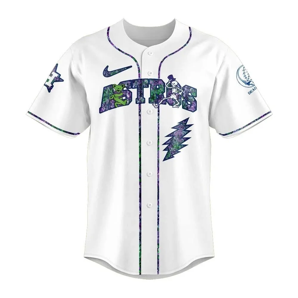 Limited Edition Baseball Jersey for Grateful Dead Night - Houston Astros