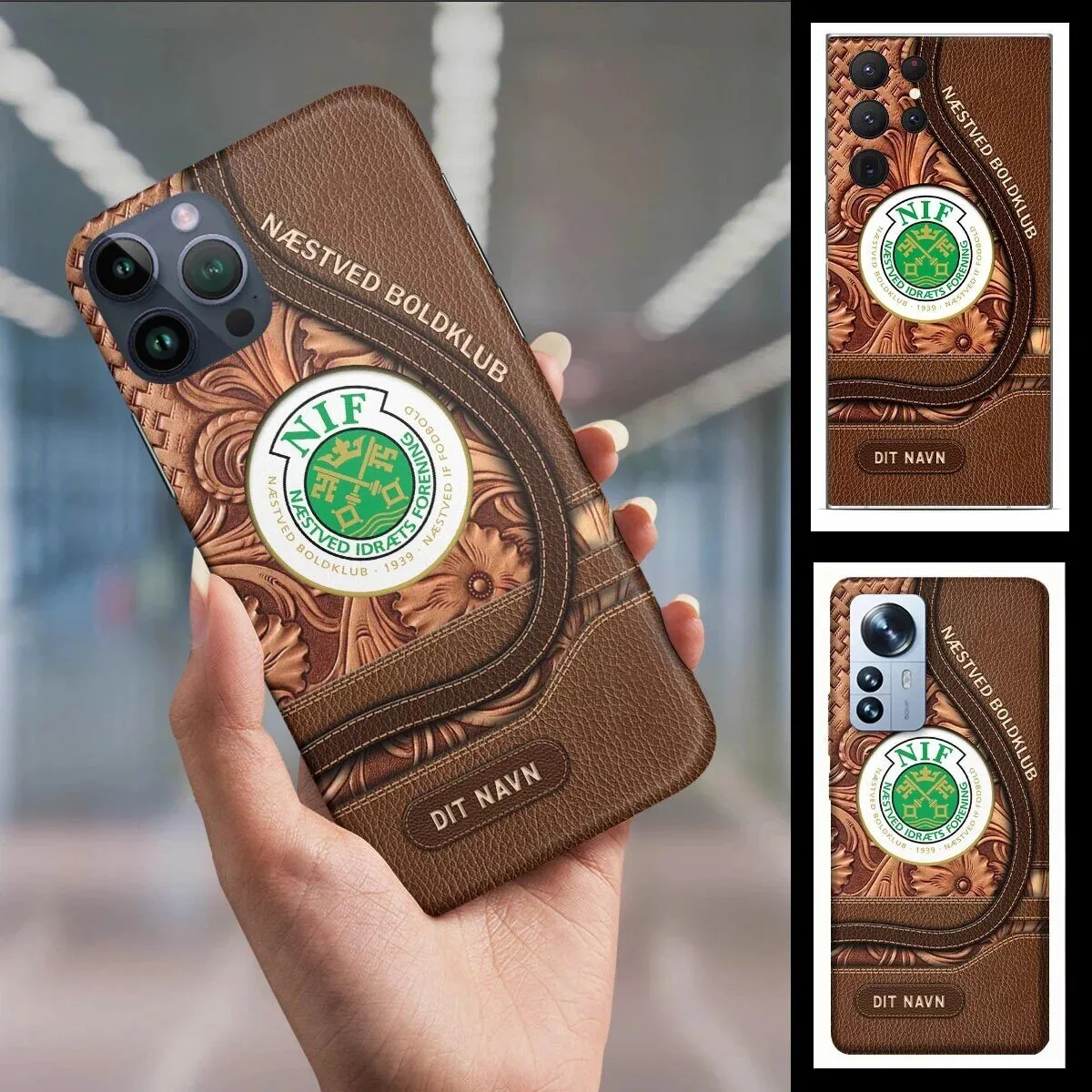 Næstved Boldklub Football Club Personalized Phone Case