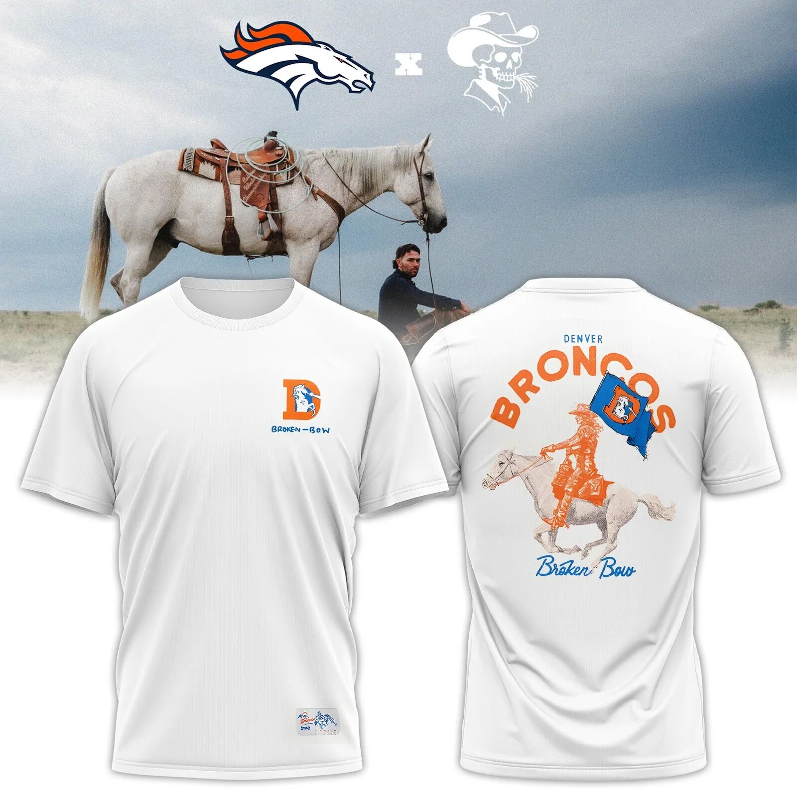 Denver Broncos Broken Bow Country Music T-Shirt