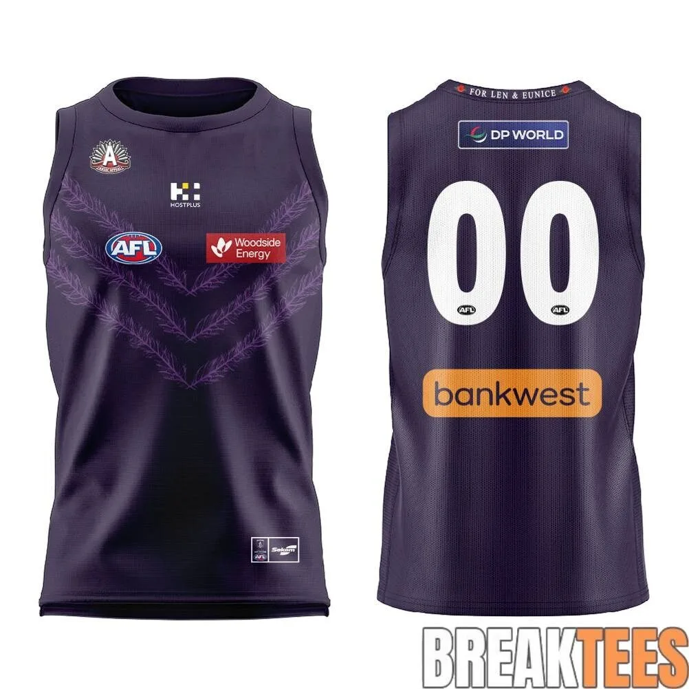 Fremantle Dockers 2026 ANZAC Day Australian Rules Football Jersey