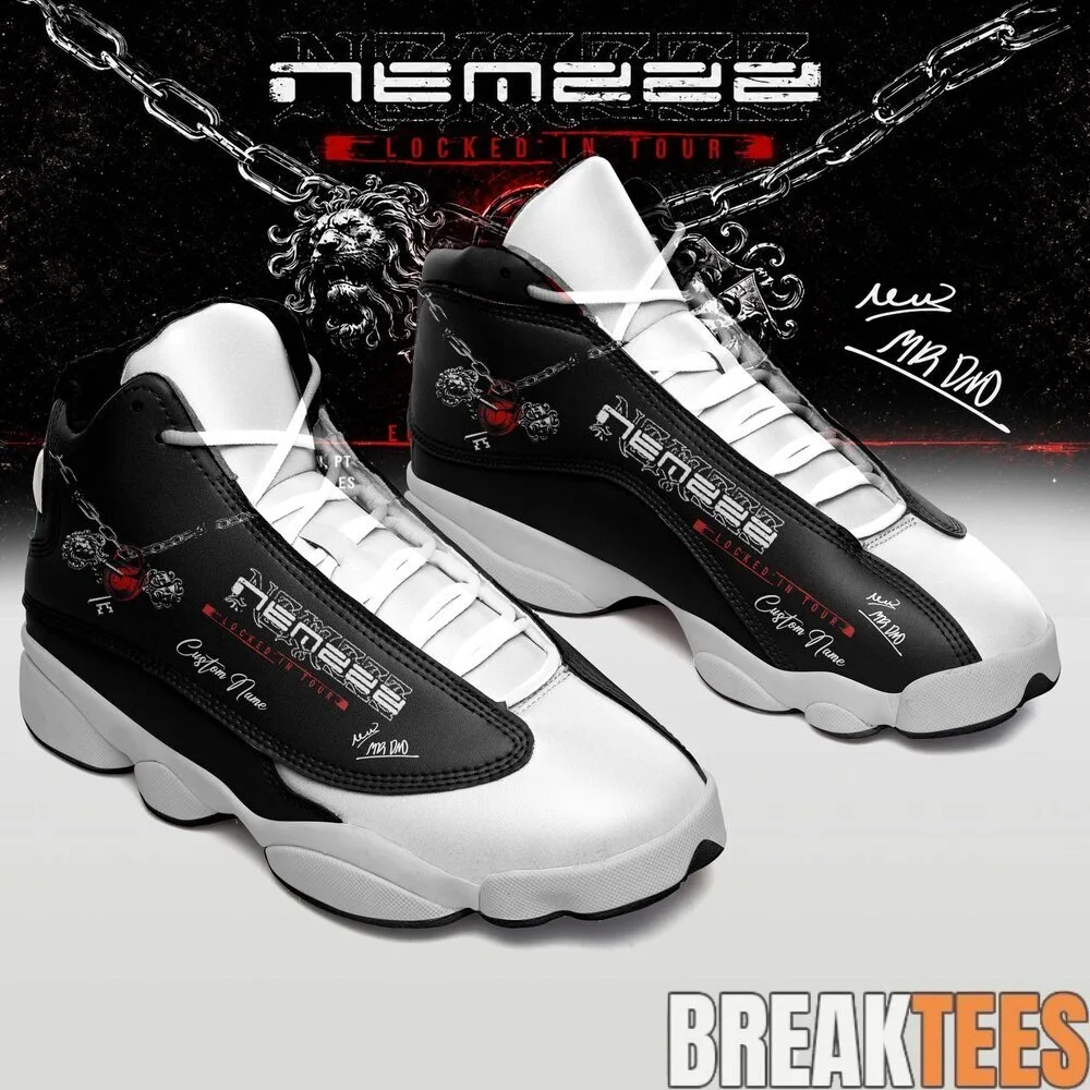 Nemzzz Locked In Tour 2026 Signature Air Jordan 13 Style Shoes 6 Nemzzz Locked In Tour 2026 Signature Air Jordan 13 Style Shoes
