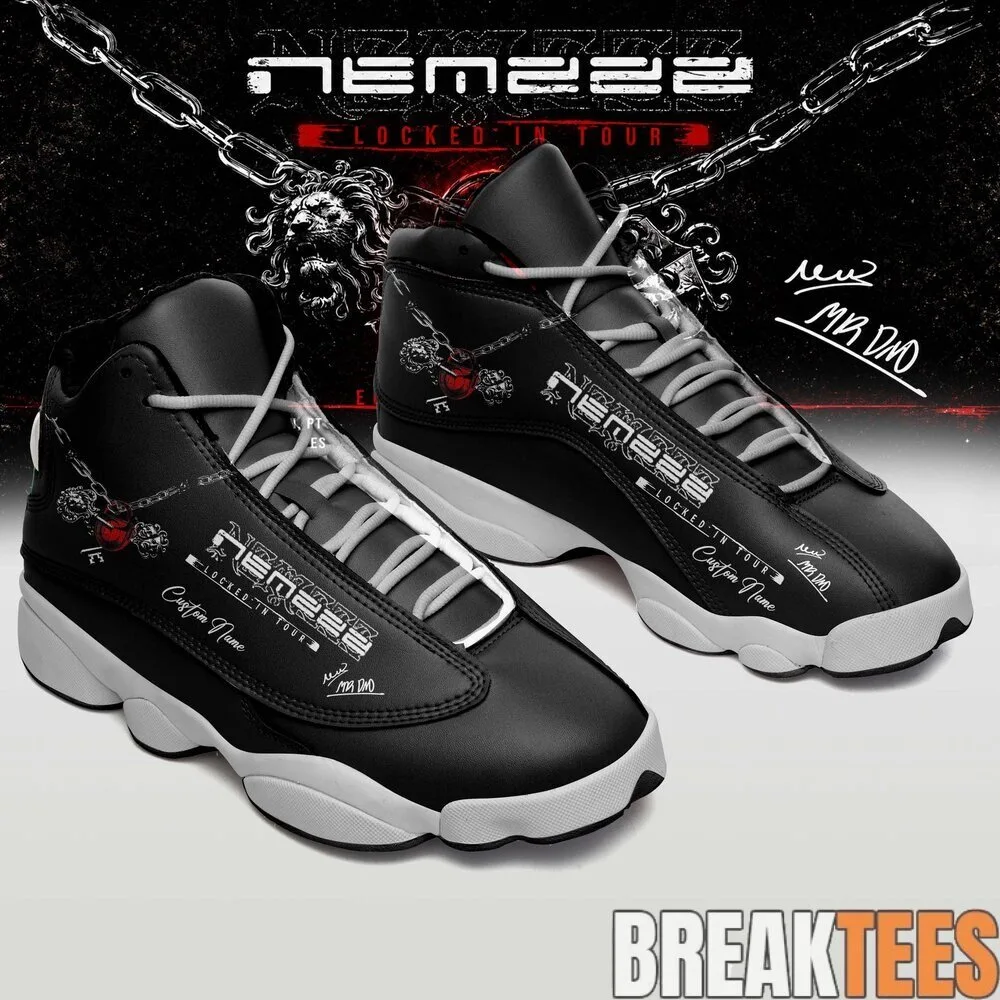 Nemzzz Locked In Tour 2026 Signature Air Jordan 13 Style Shoes 7 Nemzzz Locked In Tour 2026 Signature Air Jordan 13 Style Shoes