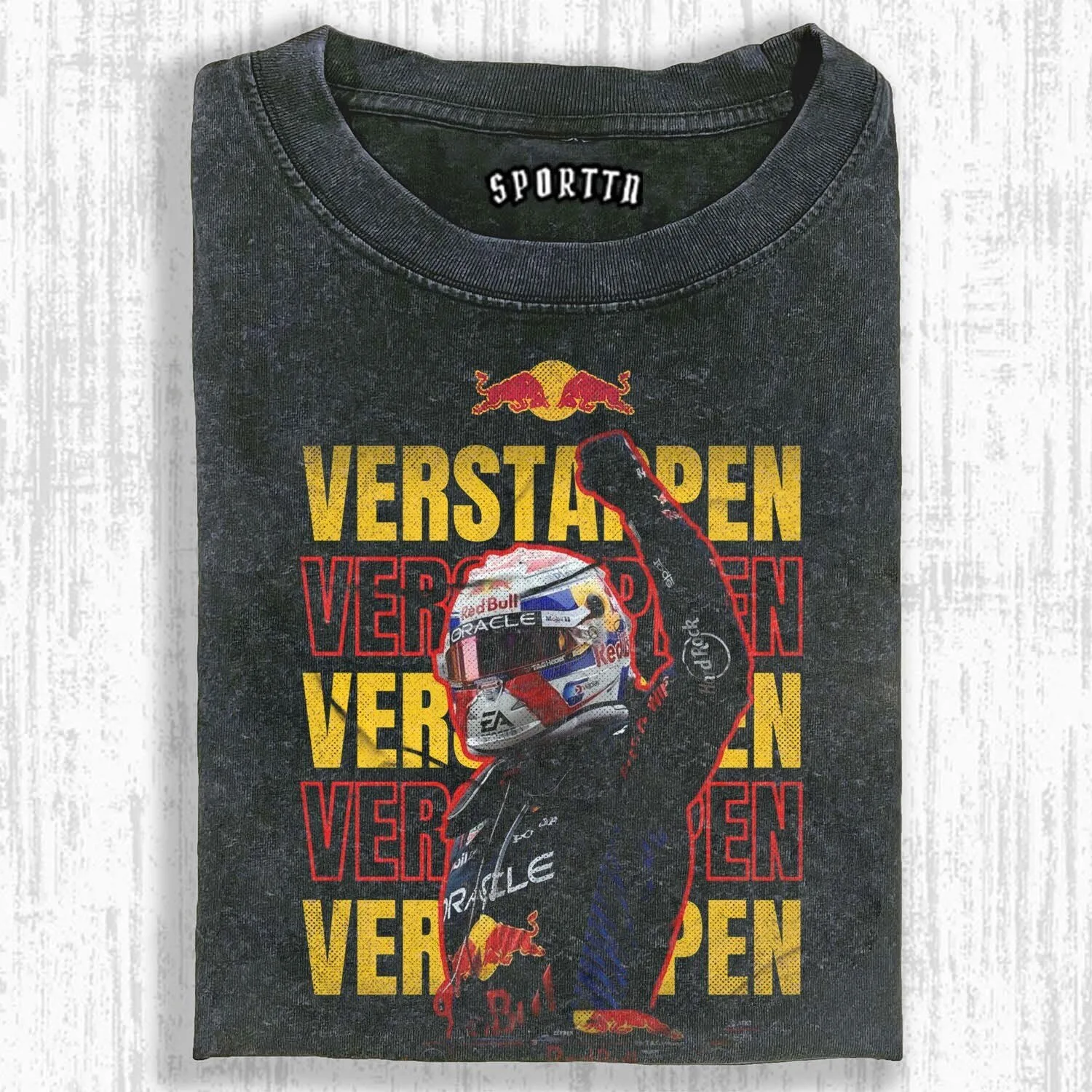 Max Verstappen F1 Racing Champion Graphic T-Shirt