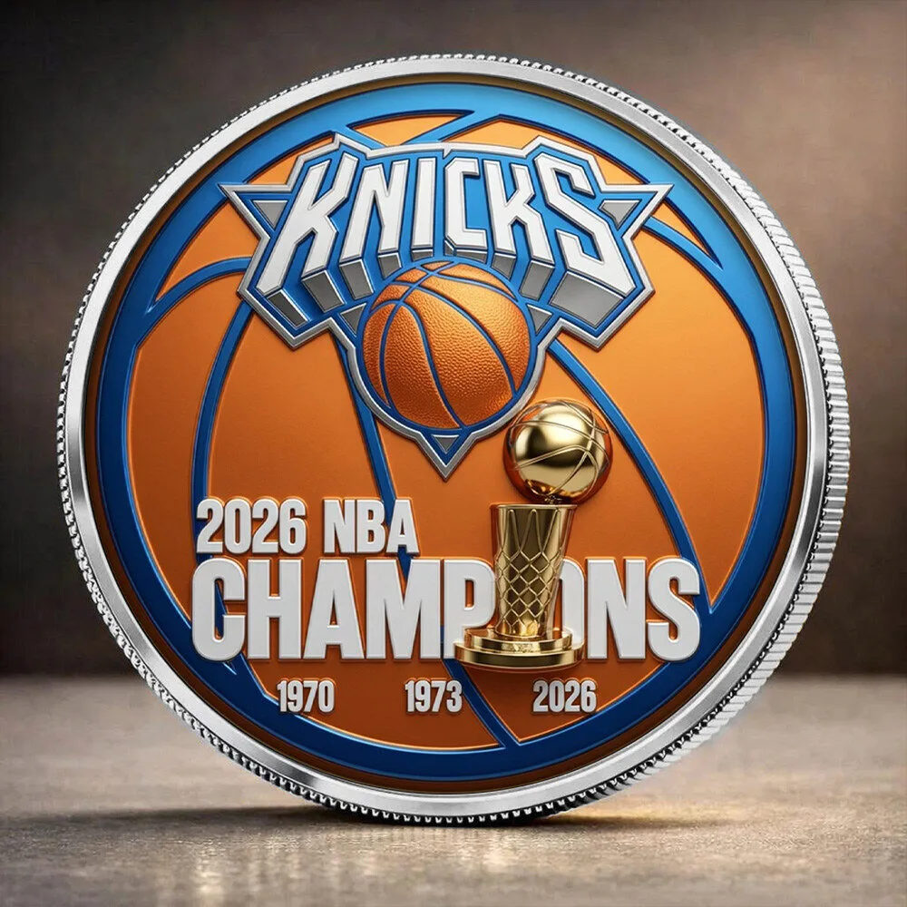 New York Knicks 2026 NBA Champions Commemorative Gold Coin