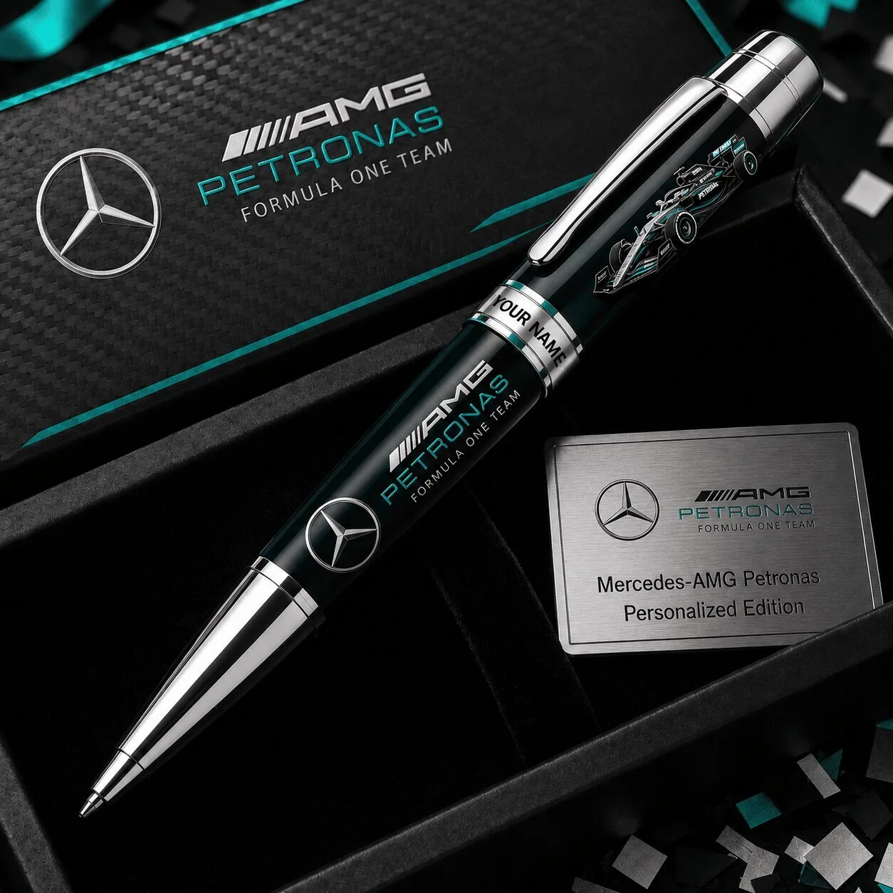 Mercedes AMG Petronas Formula One Team Personalized Ballpoint Pen