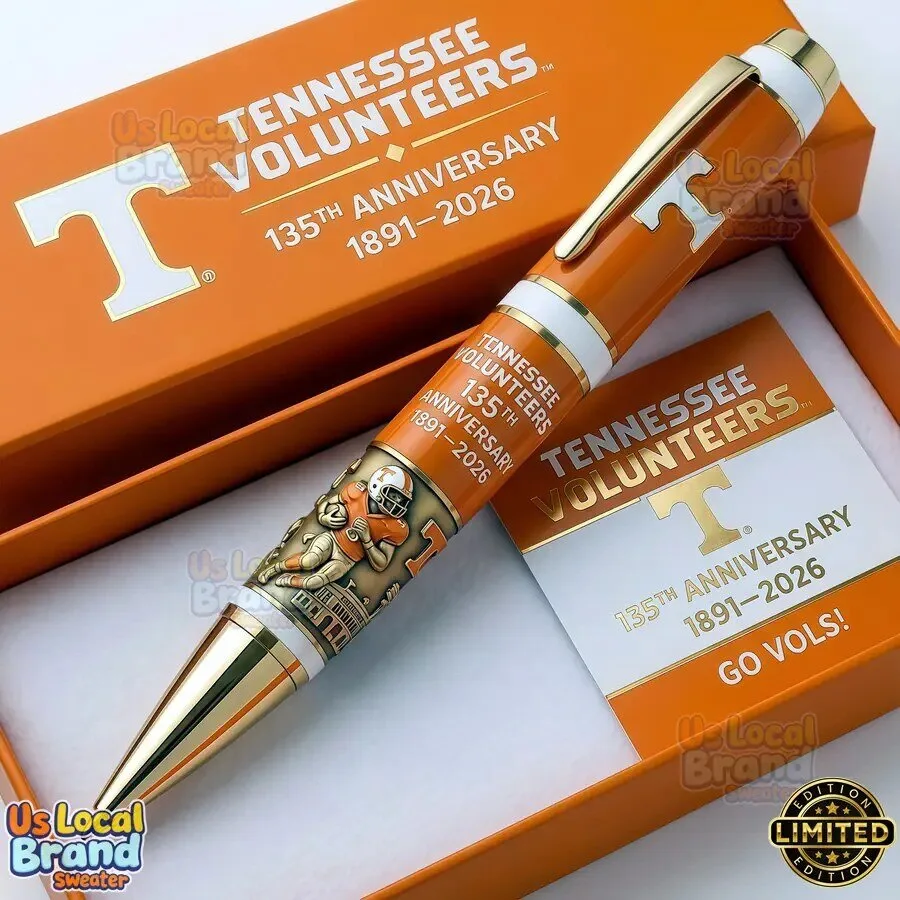 Tennessee Volunteers 135th Anniversary Limited Edition Collectible Rollerball Pen