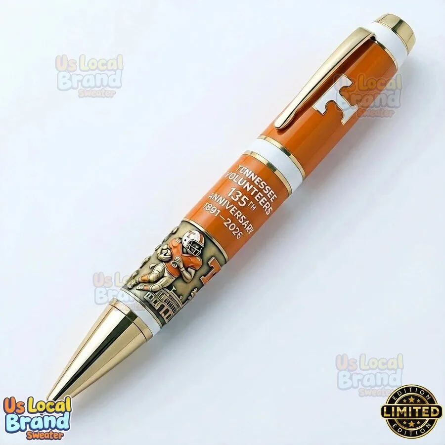 Tennessee Volunteers 135th Anniversary Limited Edition Collectible Rollerball Pen