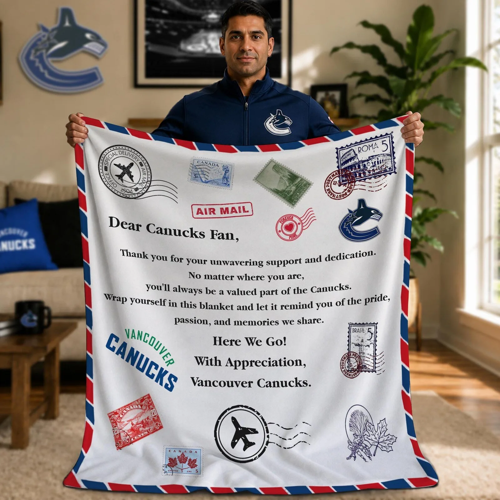 VAN – A Letter to the Fans Fleece Blanket