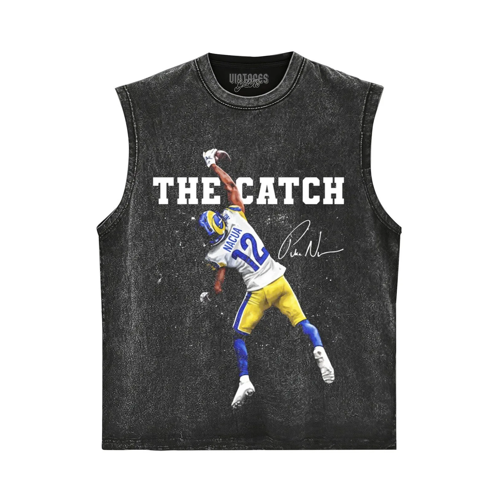 Puka Nacua The Catch Los Angeles Football Graphic T-Shirt 9 Puka Nacua The Catch Los Angeles Football Graphic T-Shirt