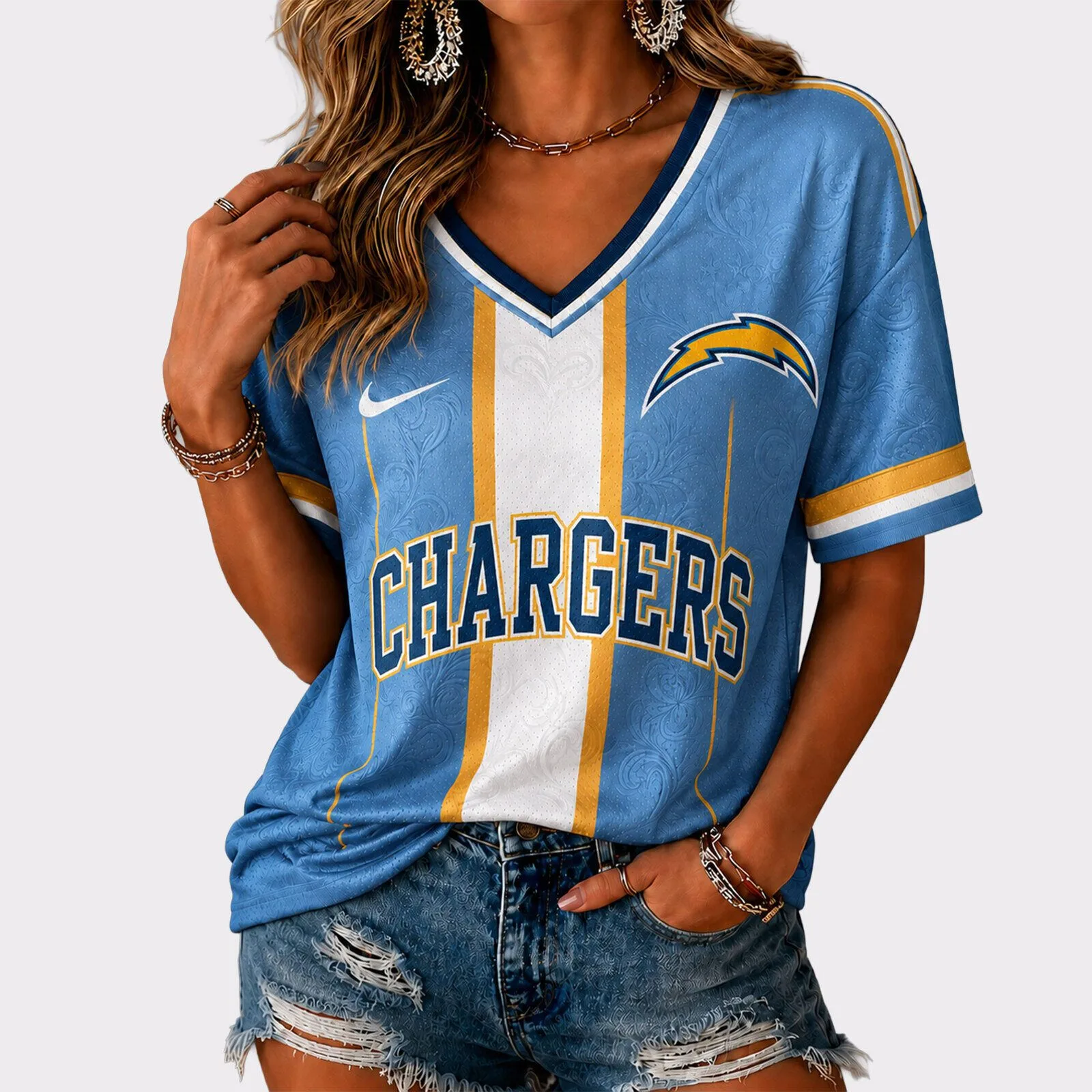 Los Angeles Chargers NFL Football Team Fan Jersey