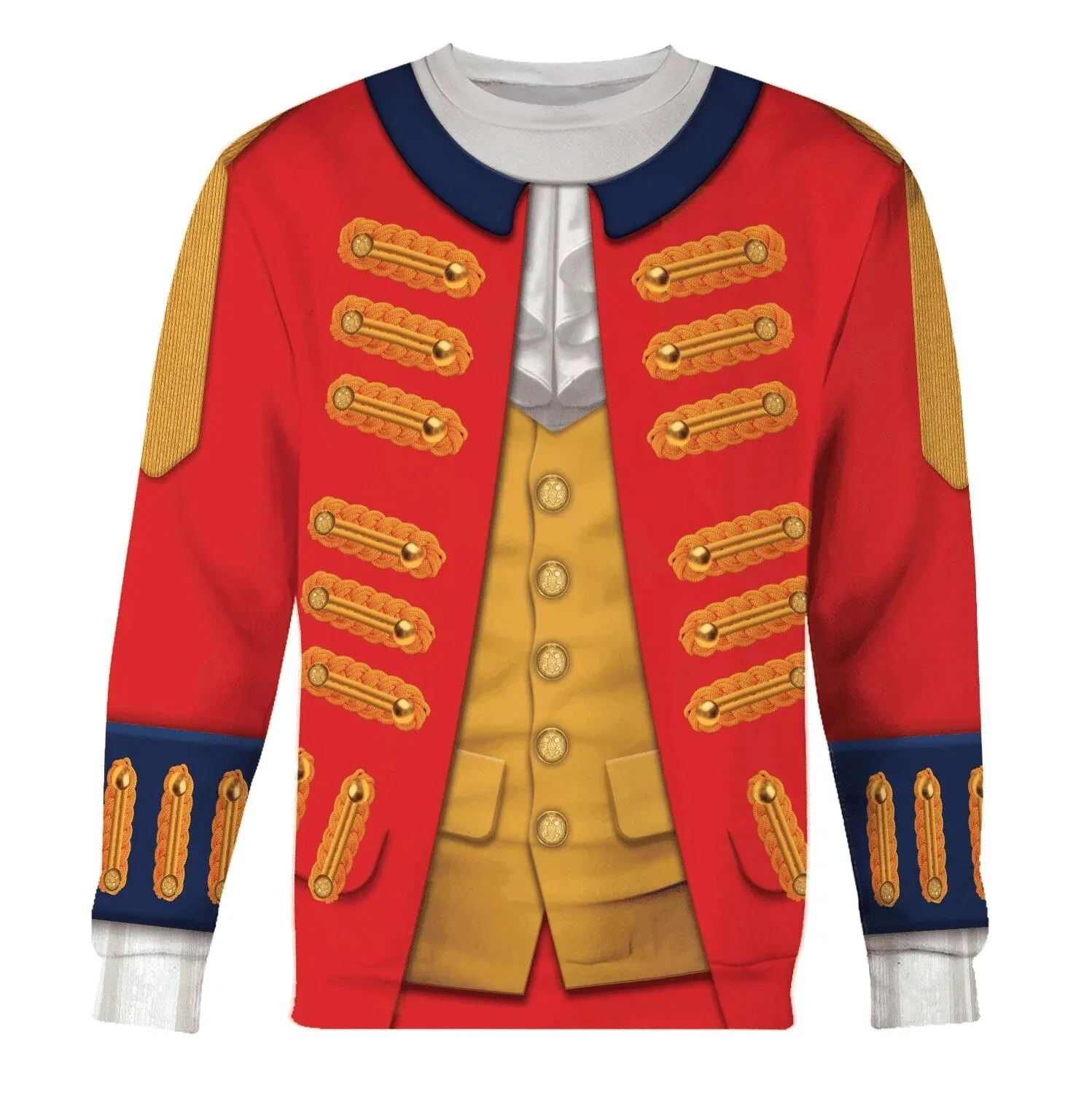 Henry Clinton British General Revolutionary War Uniform Costume Hoodie 9 Henry Clinton British General Revolutionary War Uniform Costume Hoodie
