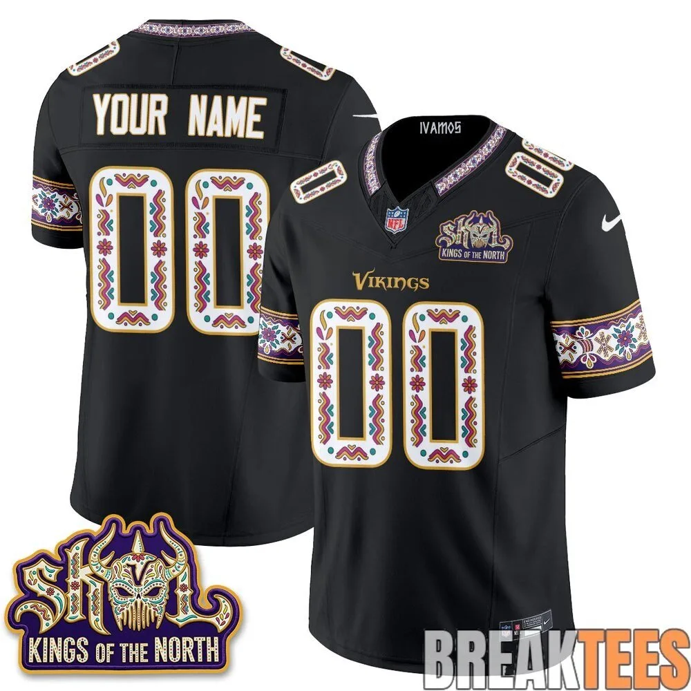 Custom Jersey for Latino Heritage Month - Minnesota Vikings Football 4 Custom Jersey for Latino Heritage Month - Minnesota Vikings Football