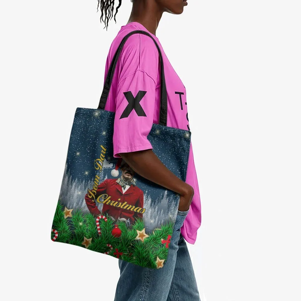 Isom Dart Christmas Western Santa Cowboy Winter Holiday Tote Bag 5 Isom Dart Christmas Western Santa Cowboy Winter Holiday Tote Bag