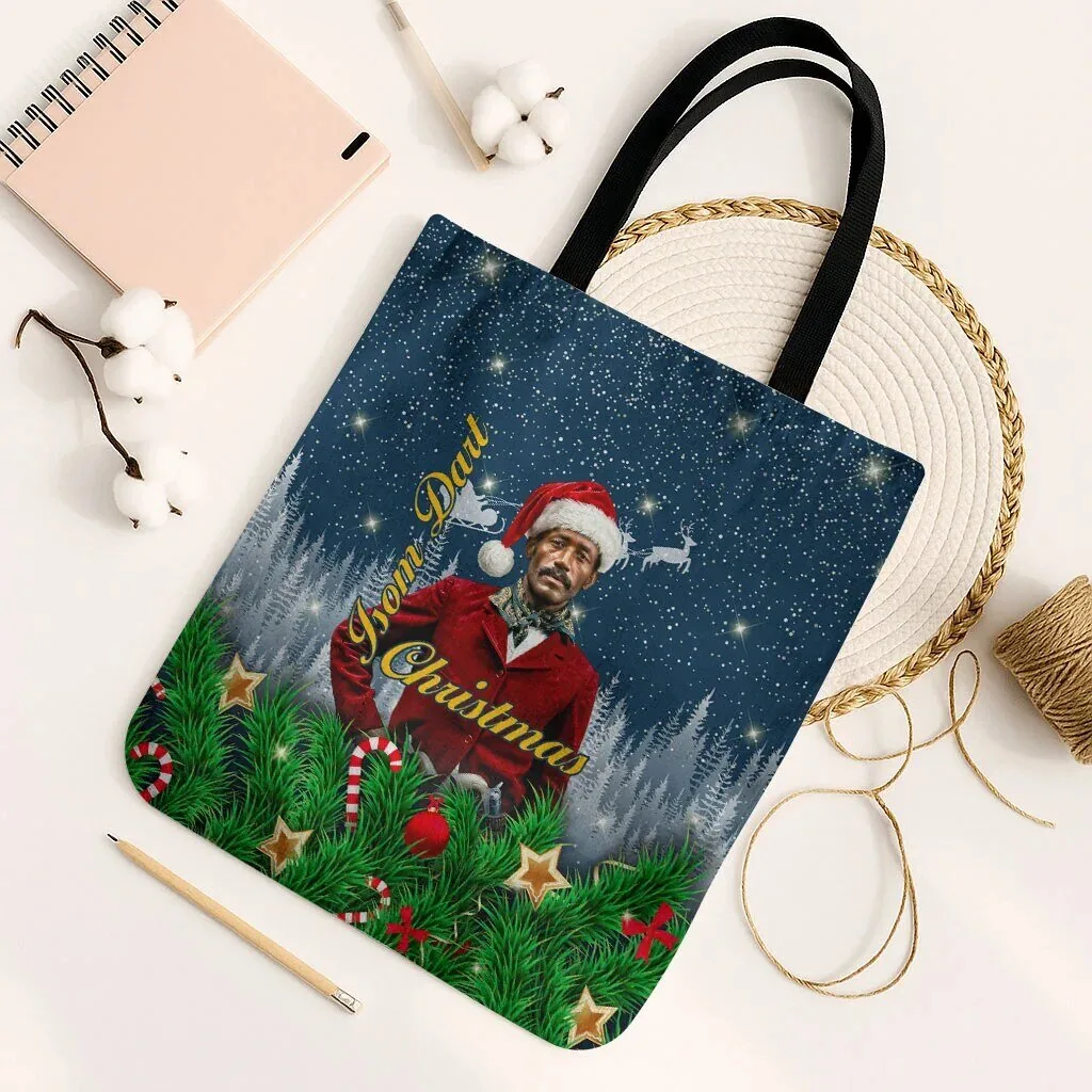 Isom Dart Christmas Western Santa Cowboy Winter Holiday Tote Bag 6 Isom Dart Christmas Western Santa Cowboy Winter Holiday Tote Bag