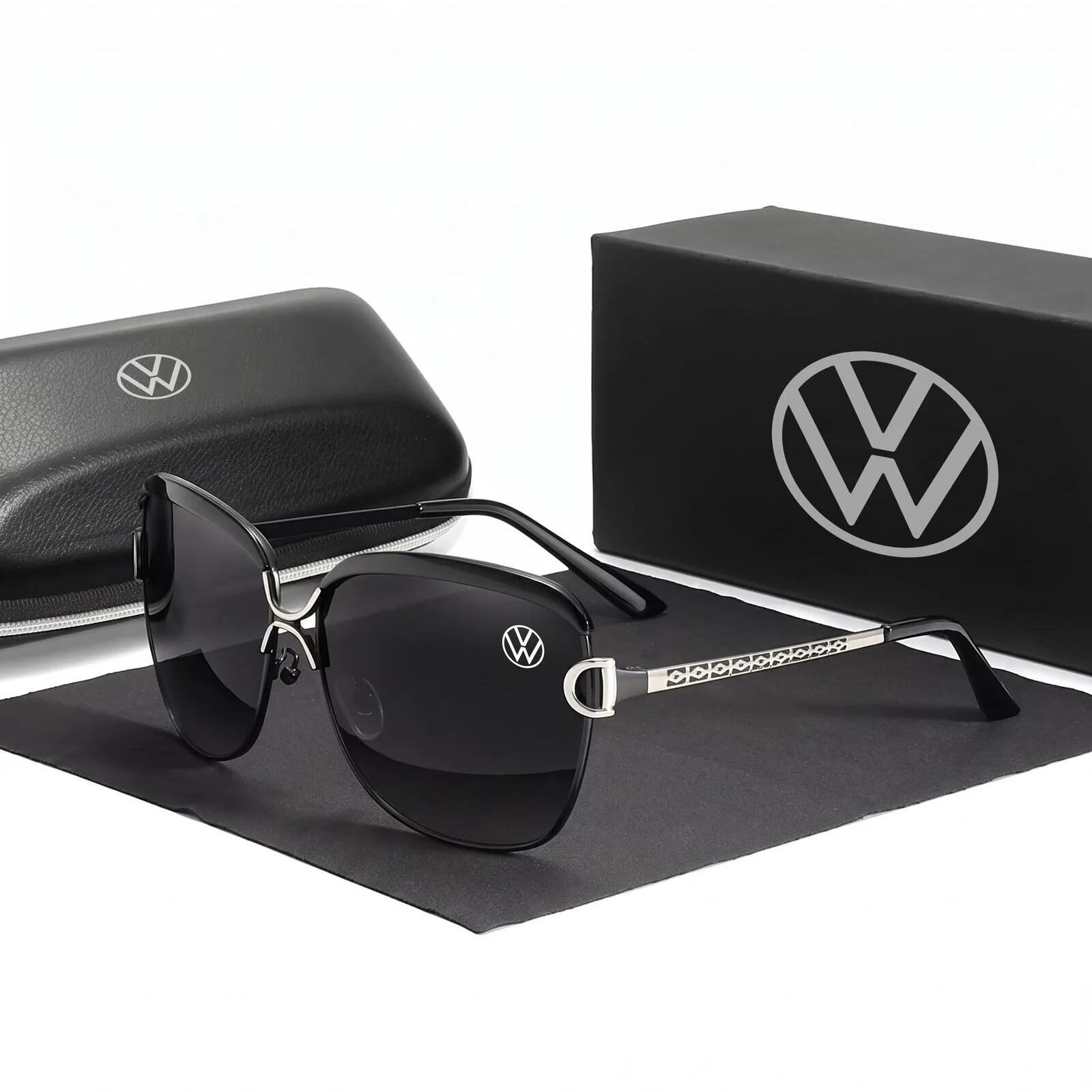 Volkswagen Women's Fashion Polarized UV400 Red Frame Sunglasses 12 Volkswagen Women