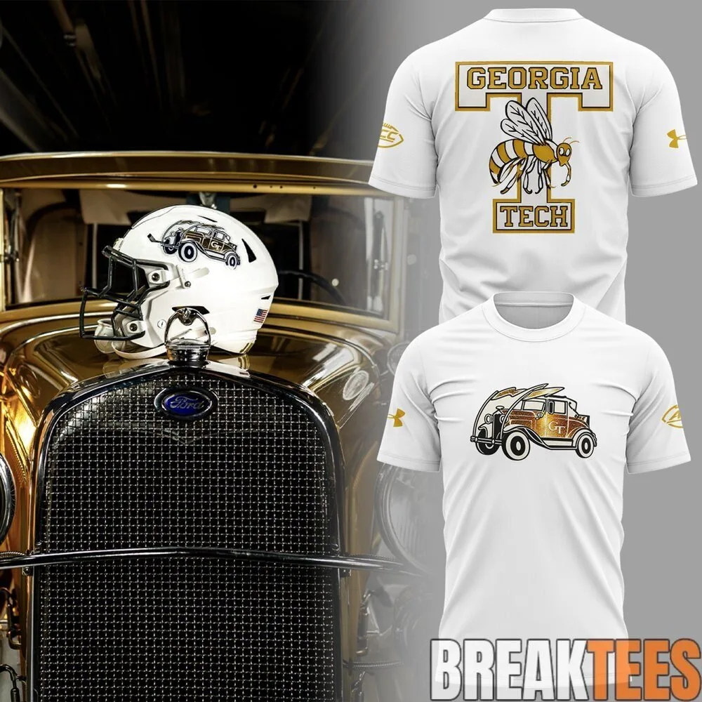 Georgia Institute of Technology Yellow Jackets The Reck 65 Years Special Edition T-Shirt 1 Georgia Institute of Technology Yellow Jackets The Reck 65 Years Special Edition T-Shirt