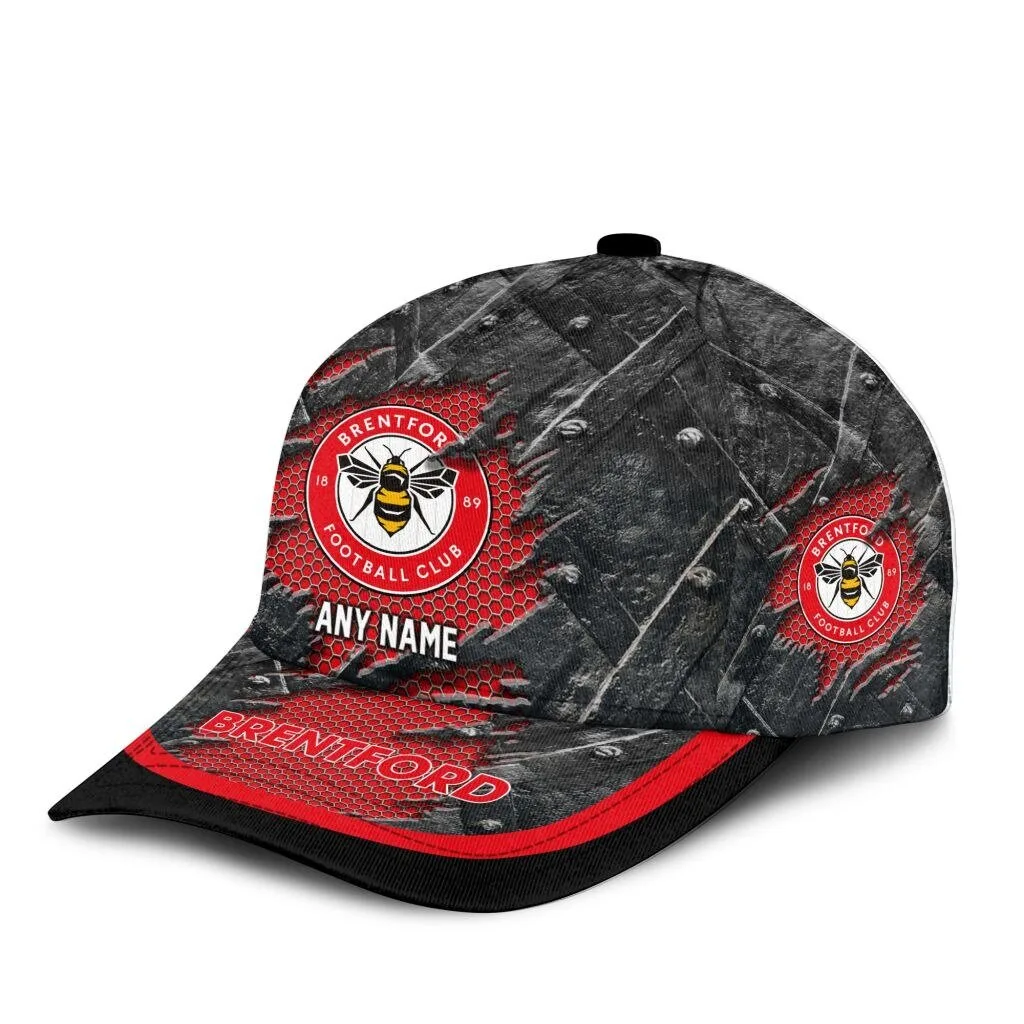 Brentford Football Club Personalized Bee Logo Baseball Cap Hat