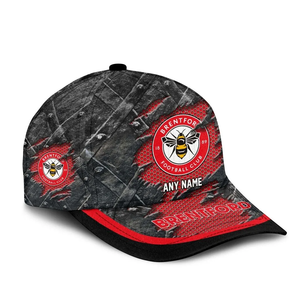 Brentford Football Club Personalized Bee Logo Baseball Cap Hat 6 Brentford Football Club Personalized Bee Logo Baseball Cap Hat