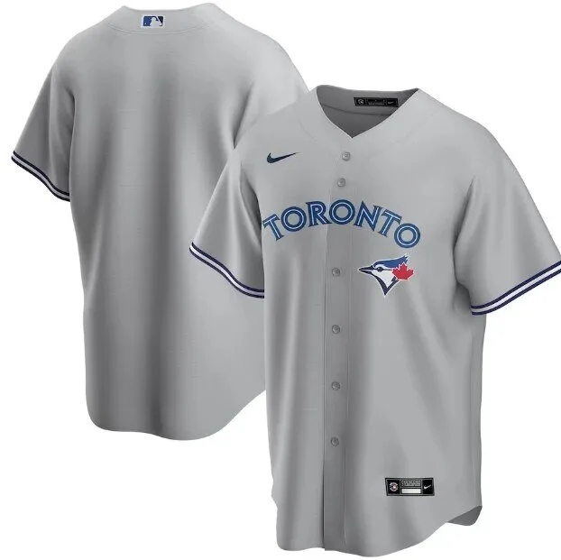 Toronto Blue Jays Gray Official Replica Baseball Jersey 1 Toronto Blue Jays Gray Official Replica Baseball Jersey