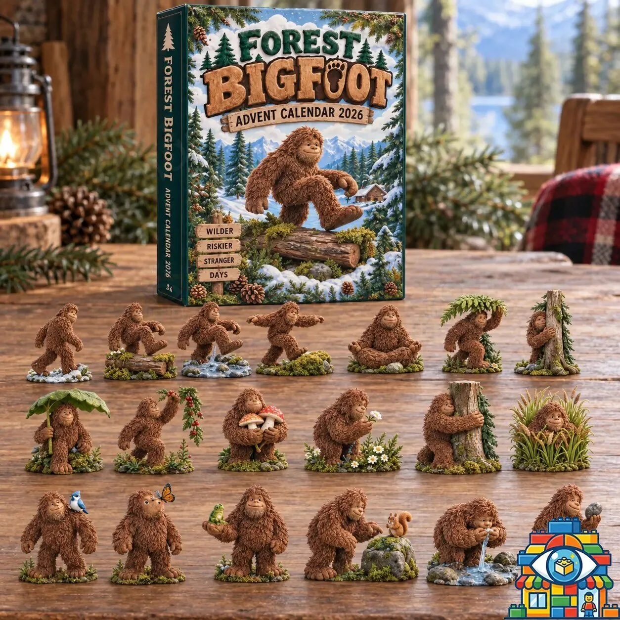 Forest Bigfoot 2026 Advent Calendar