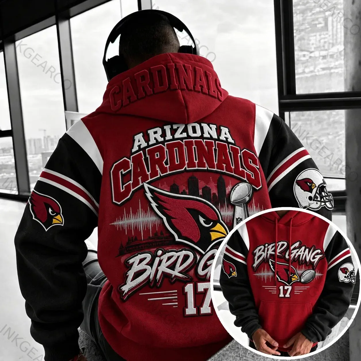 Arizona Cardinals Football Team Super Bowl Champions Fan Gear Hoodie