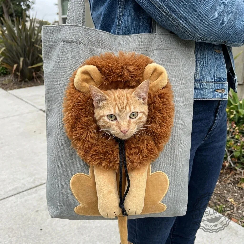 Cute Lion Pet Carrier Tote Bag for Small Cats and Dogs 17 Cute Lion Pet Carrier Tote Bag for Small Cats and Dogs