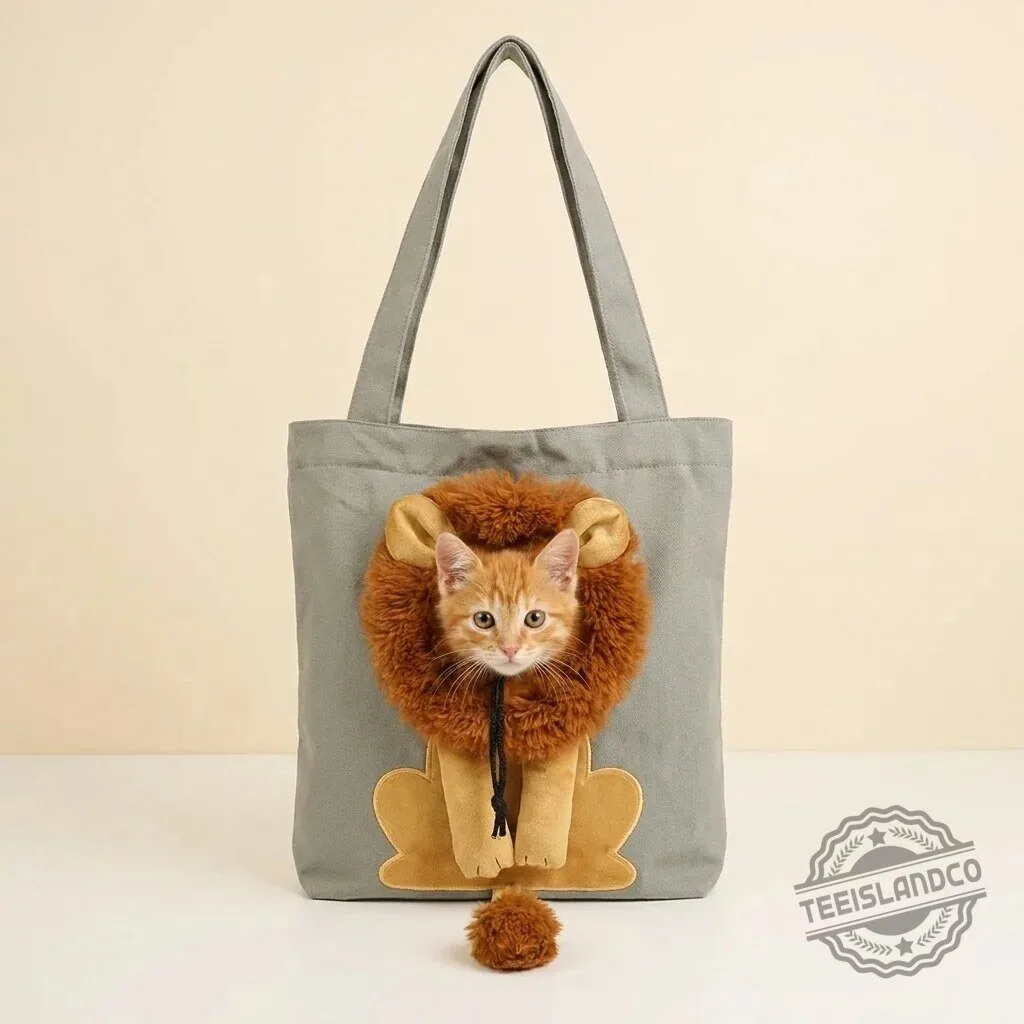 Cute Lion Pet Carrier Tote Bag for Small Cats and Dogs 27 Cute Lion Pet Carrier Tote Bag for Small Cats and Dogs