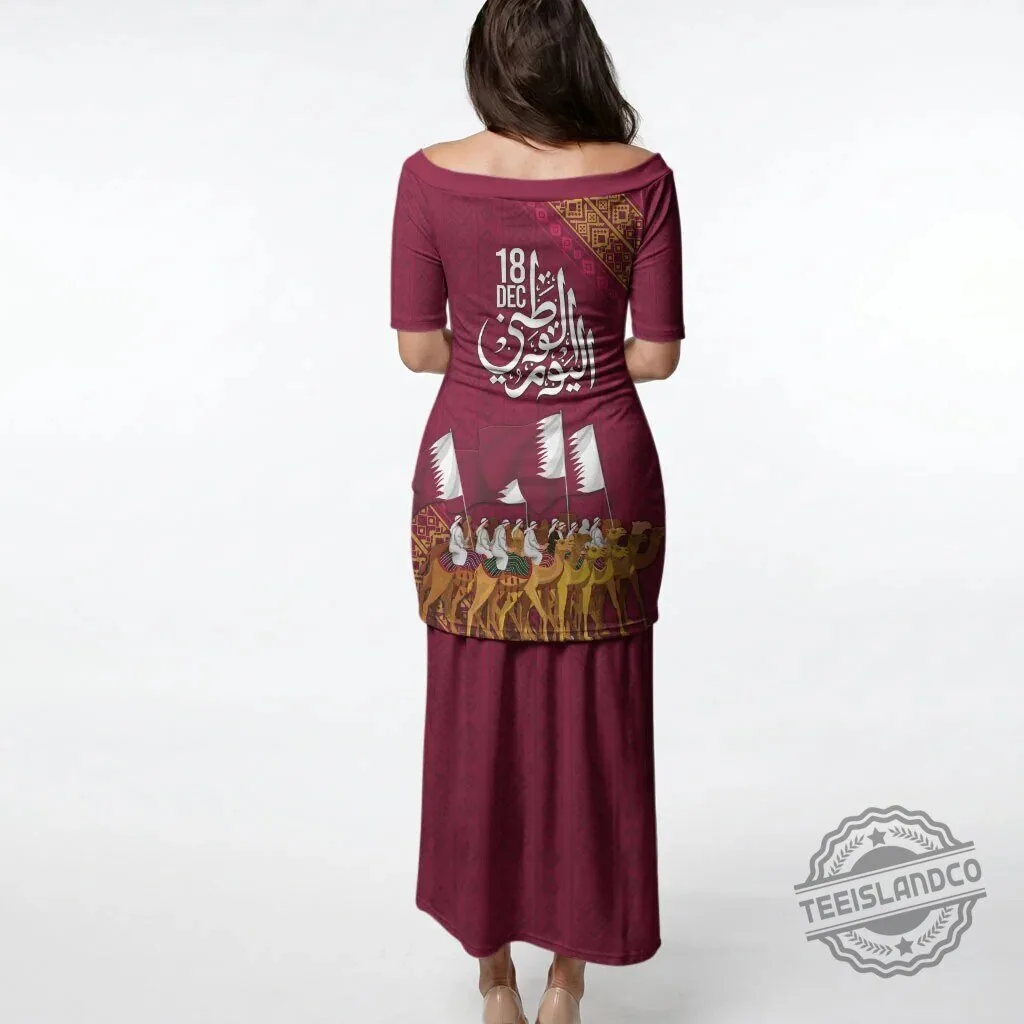 Qatar National Day Arabian Peninsula Camel Parade Dress