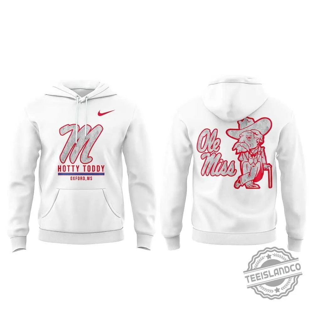 Ole Miss Game Day Hotty Toddy White Camouflage Hoodie 4 Ole Miss Game Day Hotty Toddy White Camouflage Hoodie