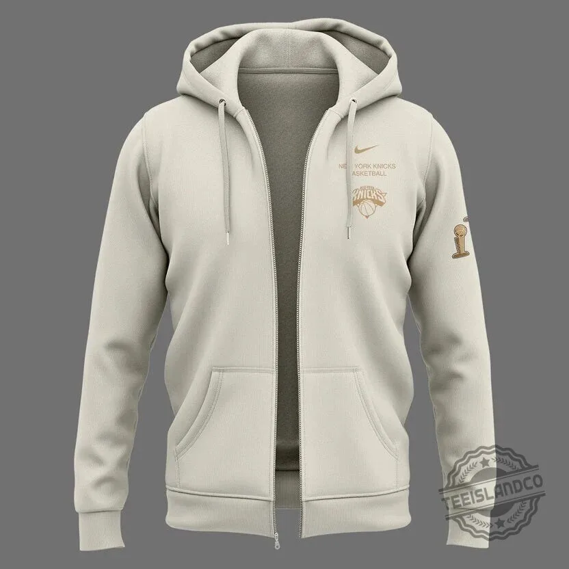 New York Knicks 2025-26 World Champions Team Signatures Hoodie