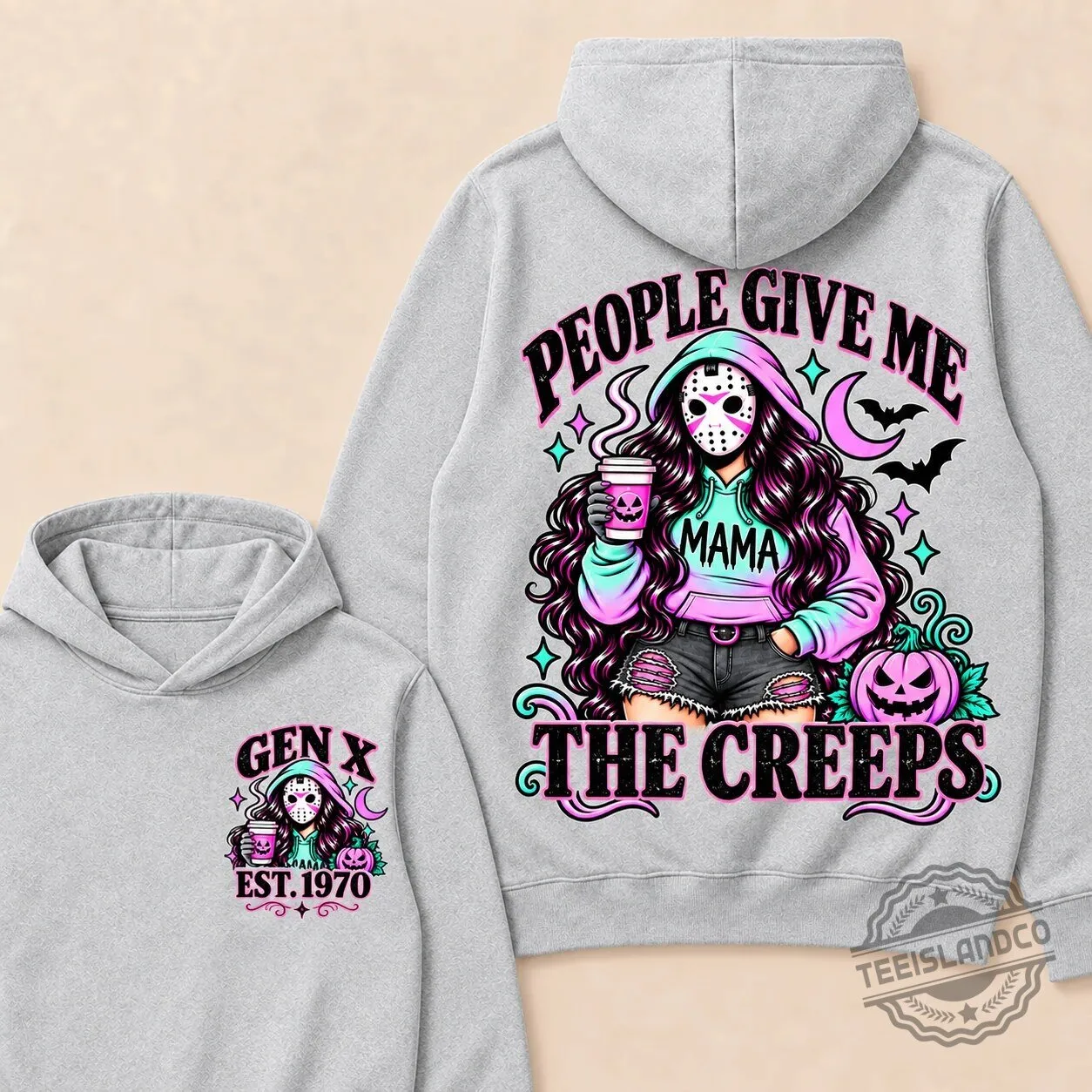 Gen X People Give Me The Creeps Mama Halloween Horror Movie Hoodie 14 Gen X People Give Me The Creeps Mama Halloween Horror Movie Hoodie