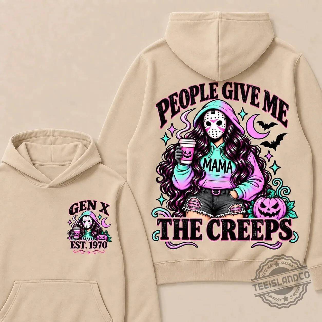 Gen X People Give Me The Creeps Mama Halloween Horror Movie Hoodie 16 Gen X People Give Me The Creeps Mama Halloween Horror Movie Hoodie