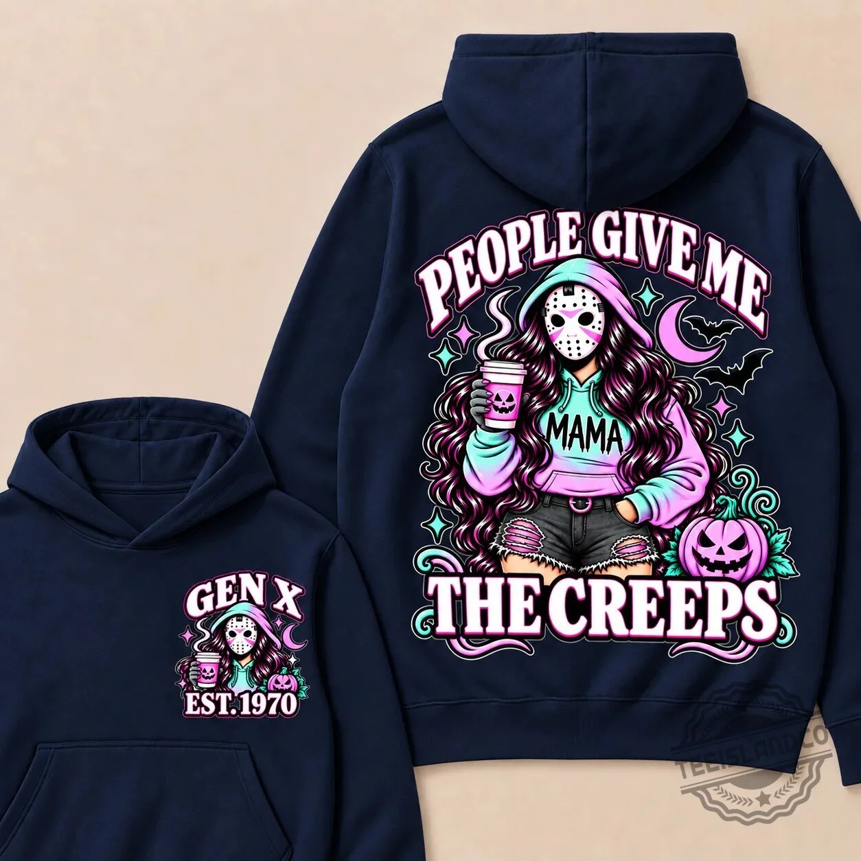 Gen X People Give Me The Creeps Mama Halloween Horror Movie Hoodie 19 Gen X People Give Me The Creeps Mama Halloween Horror Movie Hoodie